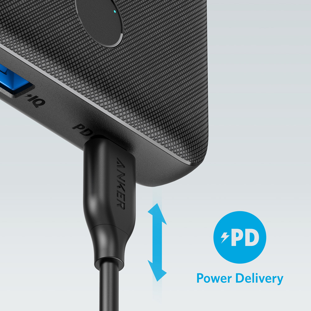 Anker PowerCore Metro Essential 20000 PD Power Bank - Black, Samsung,  iPhone 11/11 Pro/11 Pro Max/X/8, 2 USB Ports